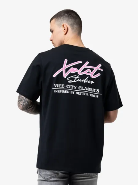 XPLCT STUDIOS XPLCT VICE TEE  BLACK