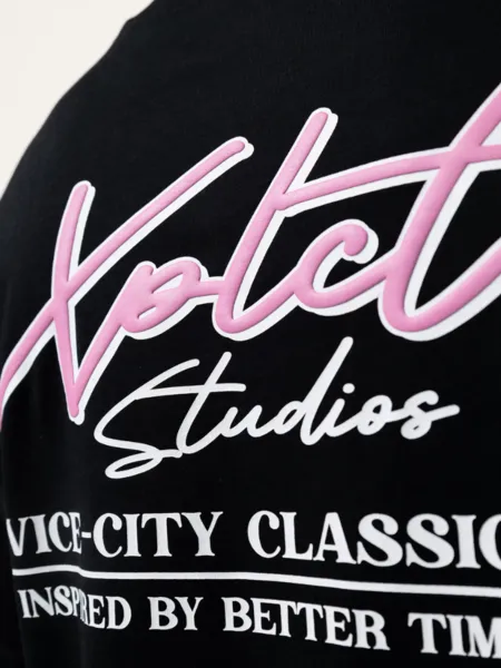 XPLCT STUDIOS XPLCT VICE TEE  BLACK