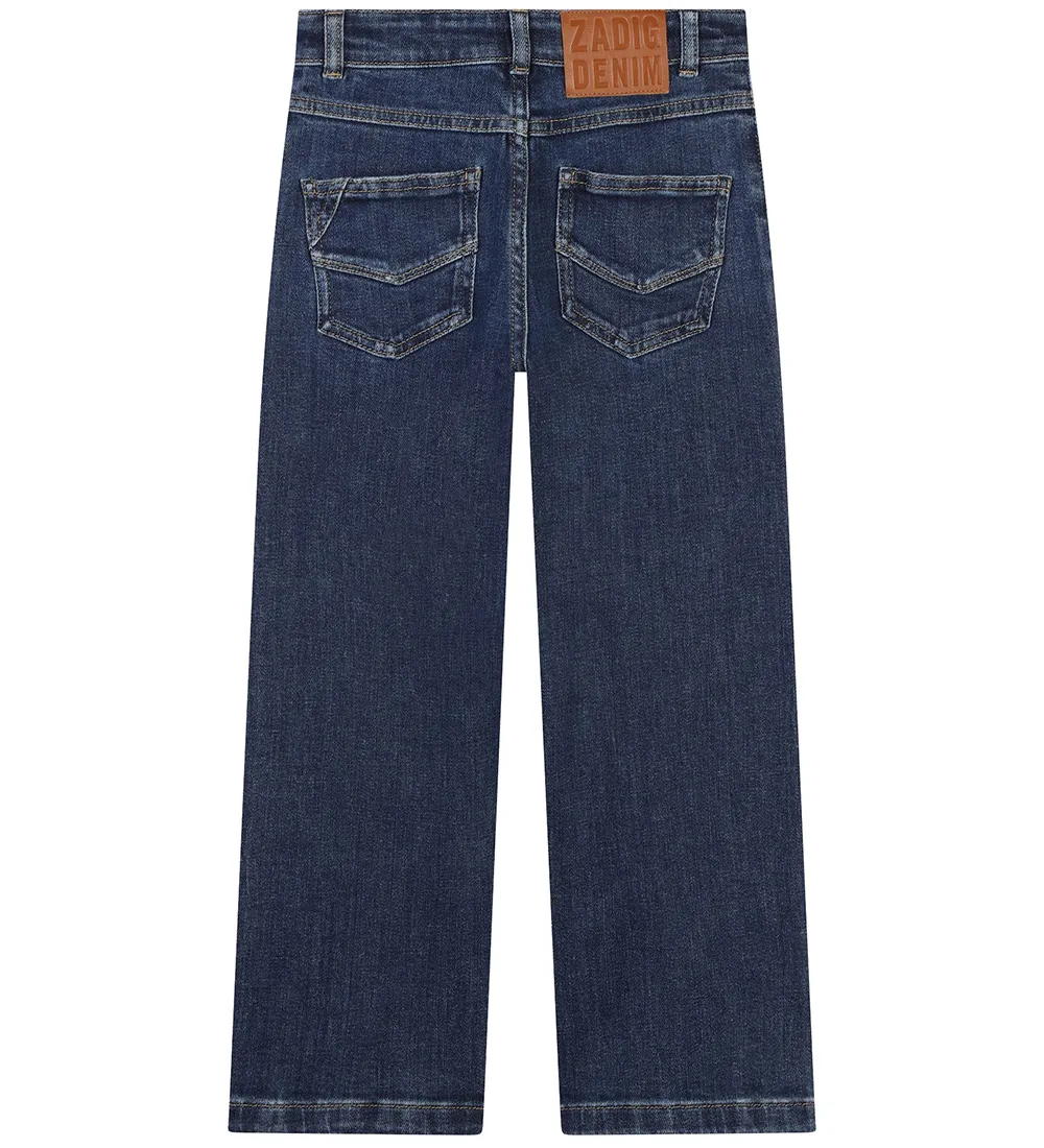 ZADIG & VOLTAIRE JEANS  DUBBEL STONE/PENSEEL