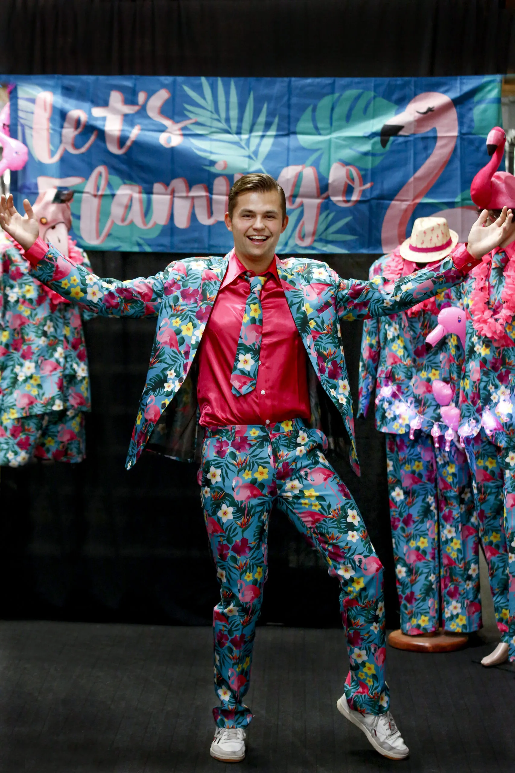 Zomer carnaval kostuum heren