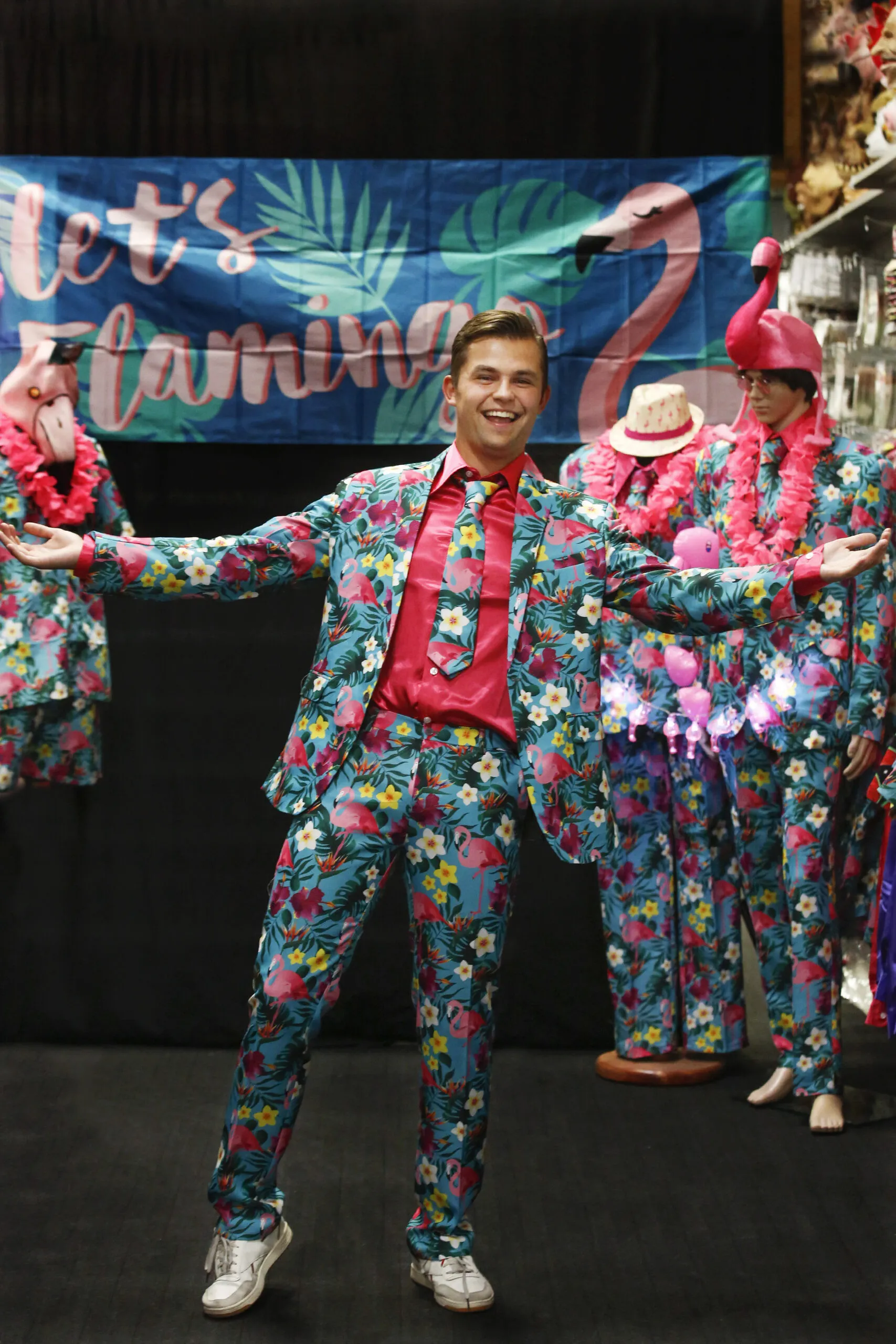 Zomer carnaval kostuum heren