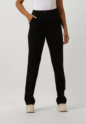 zwarte modström pantalon gale straight pants