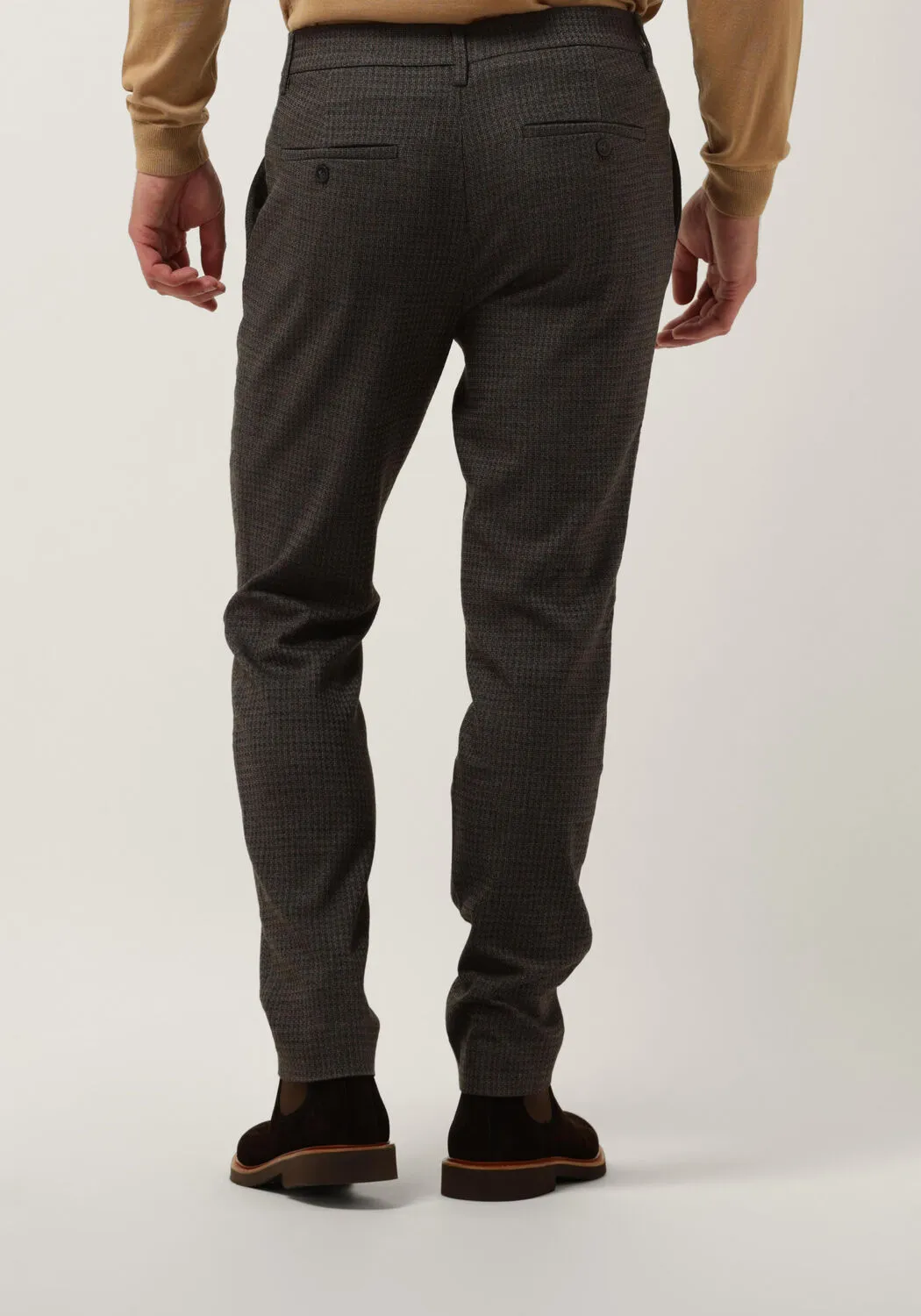 zwarte plain pantalon josh 104