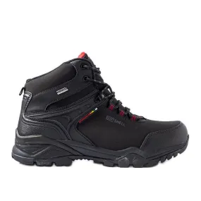 Zwarte trekkingschoenen voor heren
